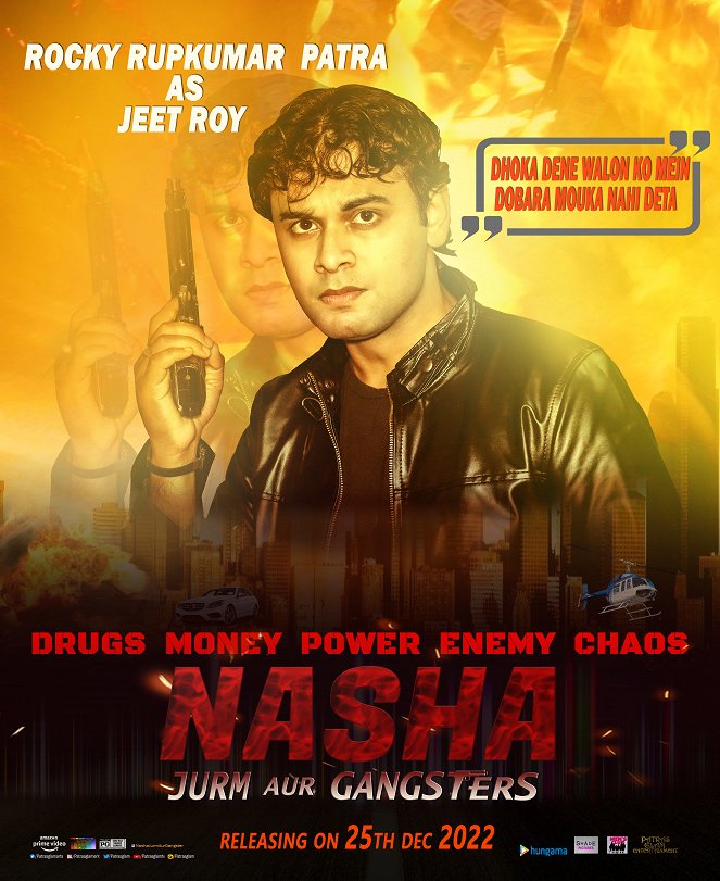 Nasha Jurm Aur Gangsters - Plakate