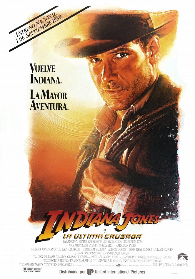 Indiana Jones y la última cruzada - Carteles