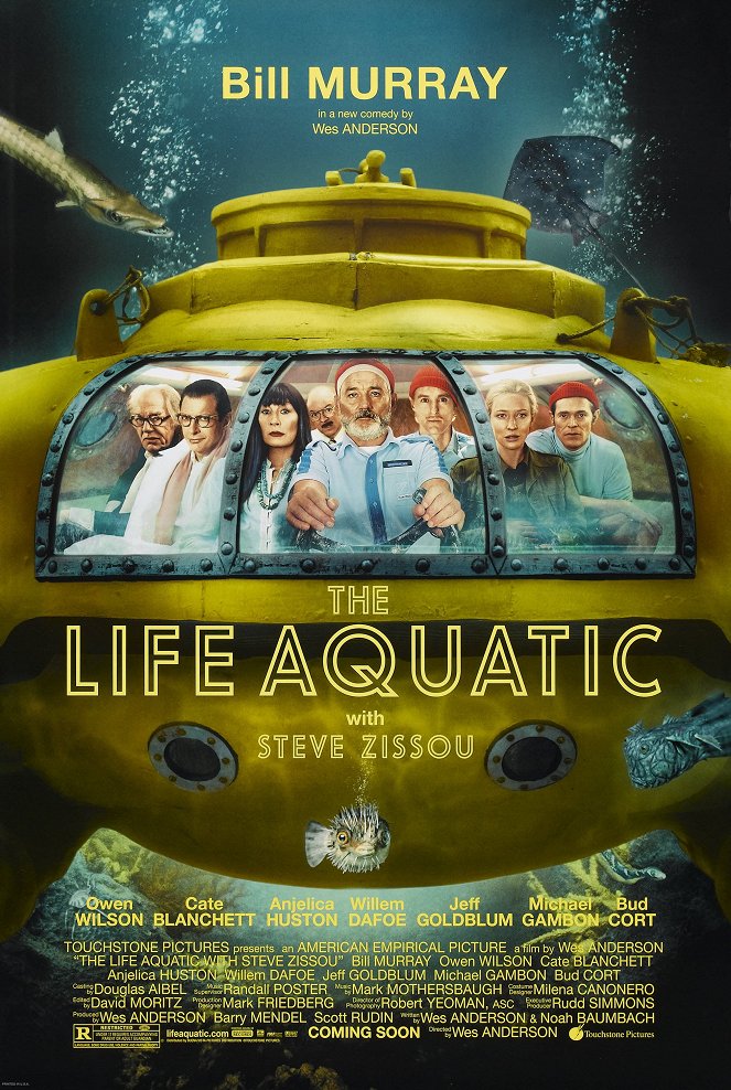 Life aquatic con Steve Zissou - Carteles