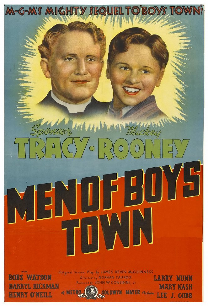 Men of Boys Town - Affiches