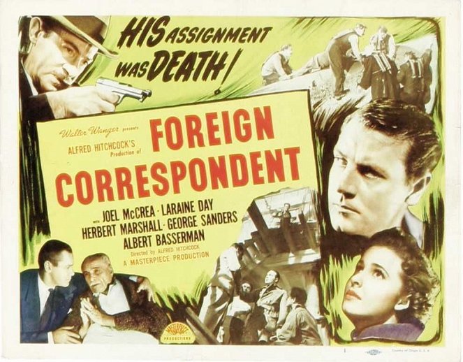 Foreign Correspondent - Plakaty
