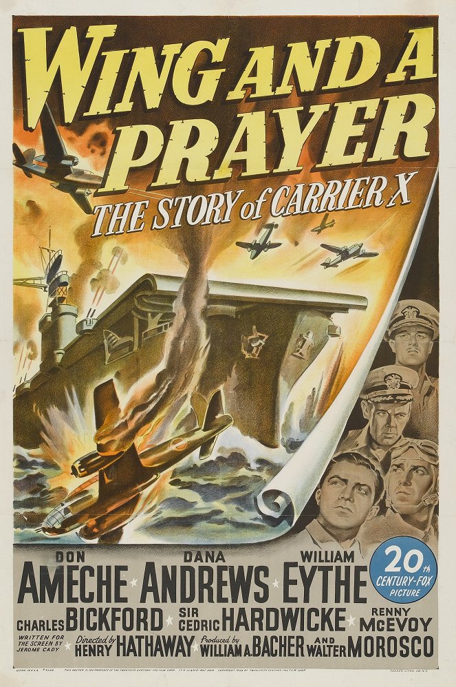 Wing and a Prayer: The Story of Carrier X - Plakaty