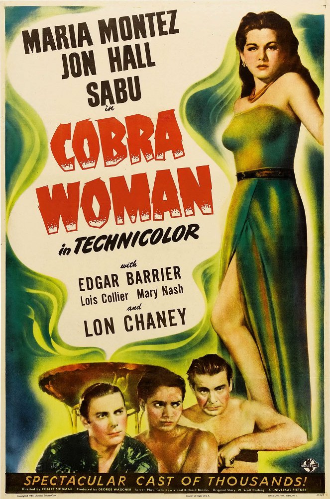 Cobra Woman - Plakate