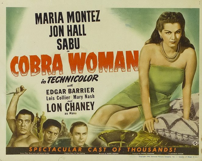 Cobra Woman - Plakáty