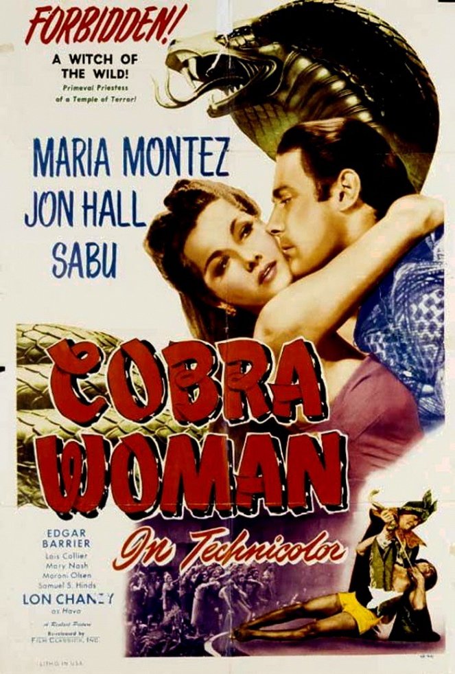 Cobra Woman - Plakáty