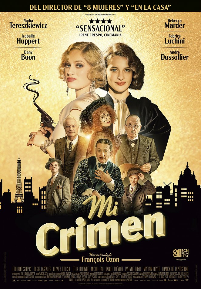 Mi crimen - Carteles