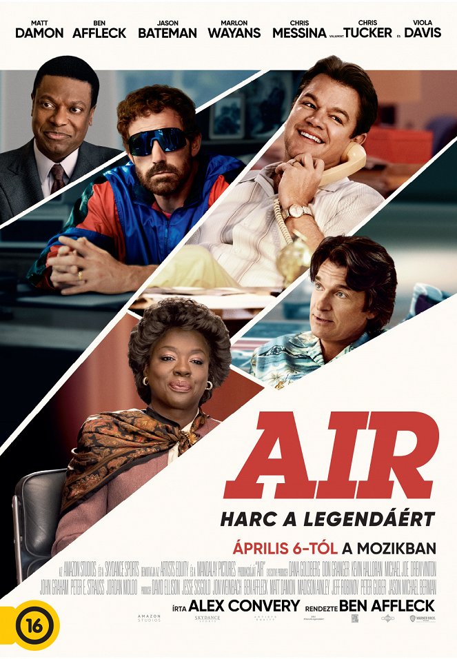 Air - Harc a legendáért - Plakátok