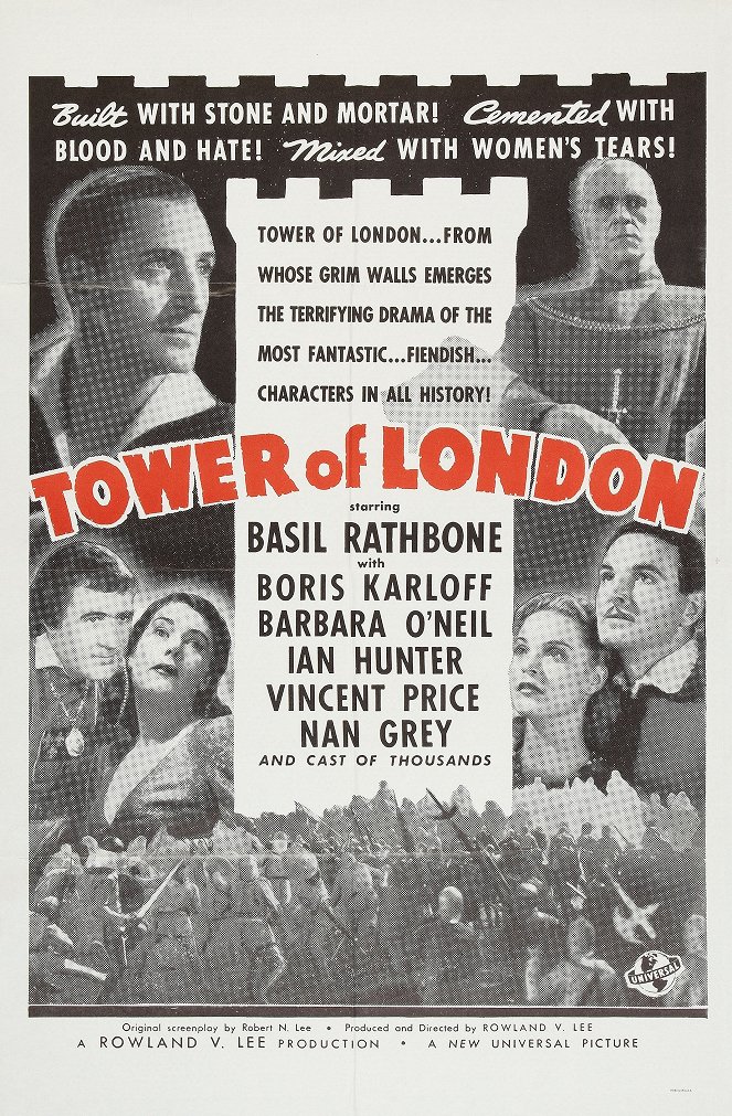 A Torre de Londres - Cartazes