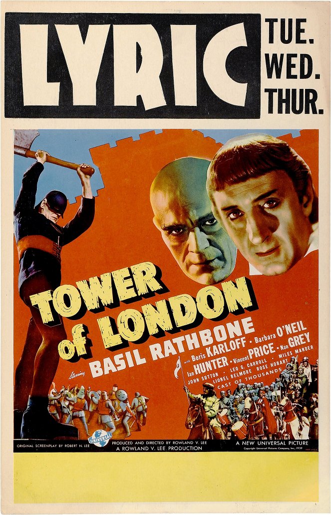 La Tour de Londres - Affiches