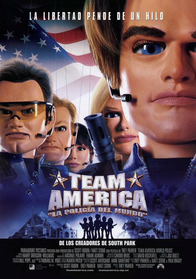 Team America: La policía del mundo - Carteles