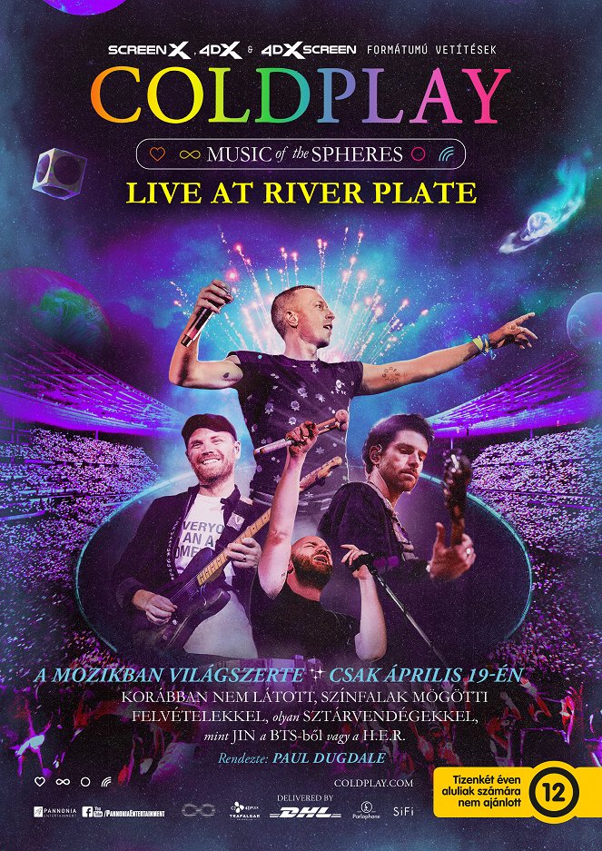 Coldplay - Music of the Spheres: Live at River Plate - Plakátok