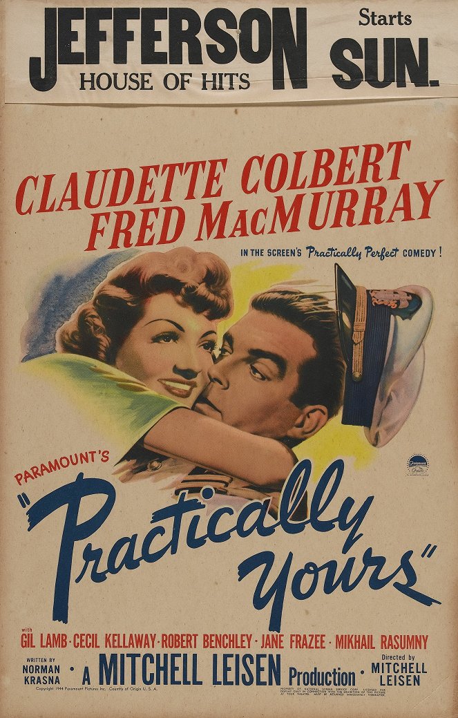 Practically Yours - Posters