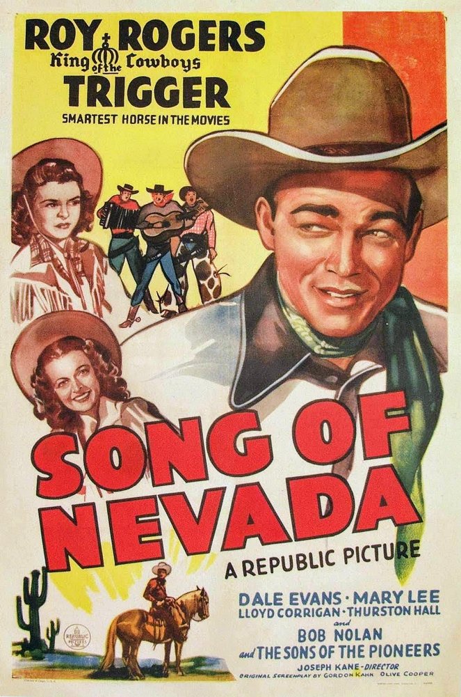 Song of Nevada - Cartazes