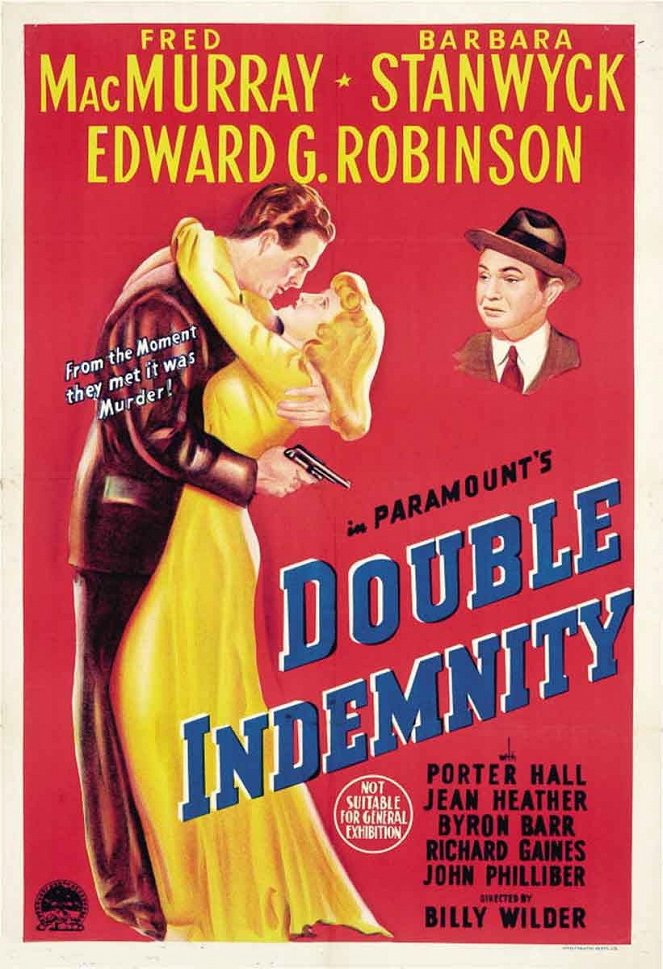 Double Indemnity - Posters