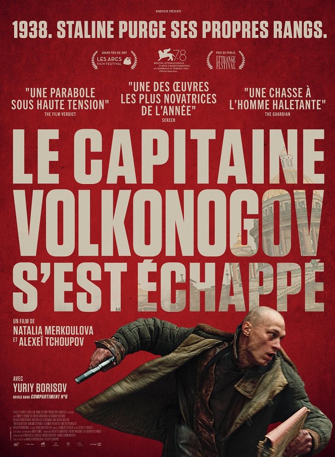 Kapitán Volkonogov uprchl - Plagáty