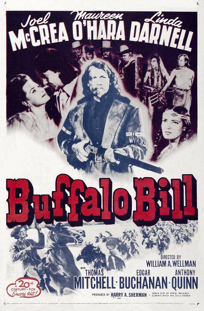 Las aventuras de Buffalo Bill - Carteles