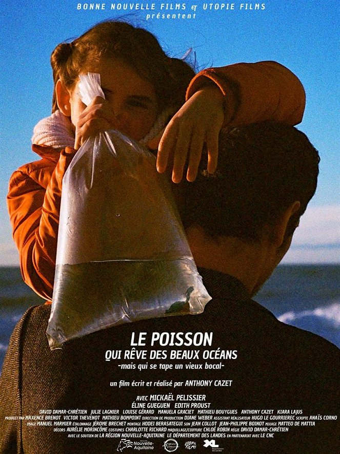 Le Poisson qui rêve des beaux océans -mais qui se tape un vieux bocal- - Affiches