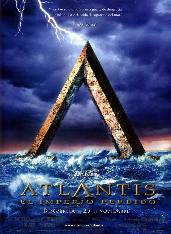 Atlantis: el imperio perdido - Carteles