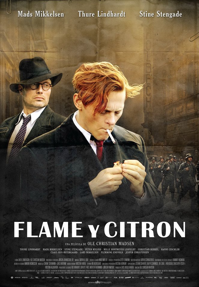 Flame y Citron - Carteles