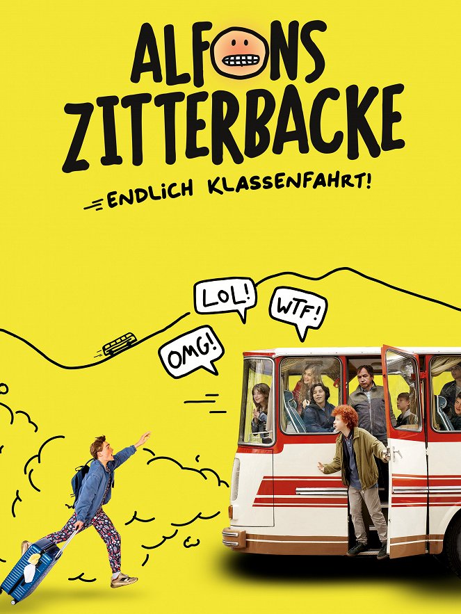 Alfons Jitterbit – Bláznivý školní výlet - Plakáty