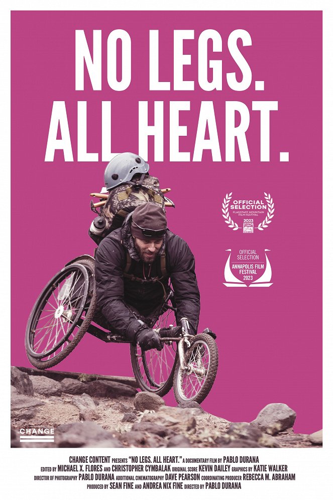 No Legs. All Heart. - Posters