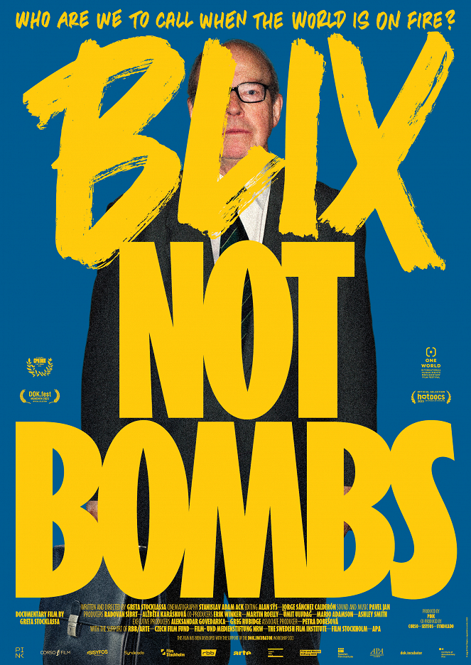 Blix, nie bomby. Diplomat a vojna - Plagáty