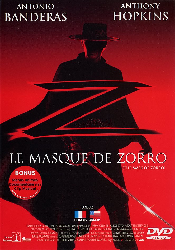 Le Masque de Zorro - Affiches