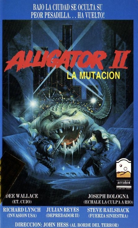 Alligator II: La mutacion - Carteles