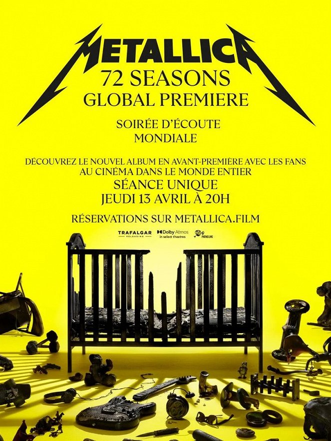 Metallica: 72 Seasons - Global Premiere - Affiches
