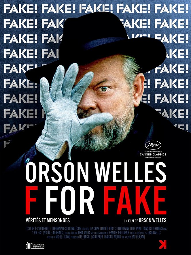 F for Fake - Plakaty