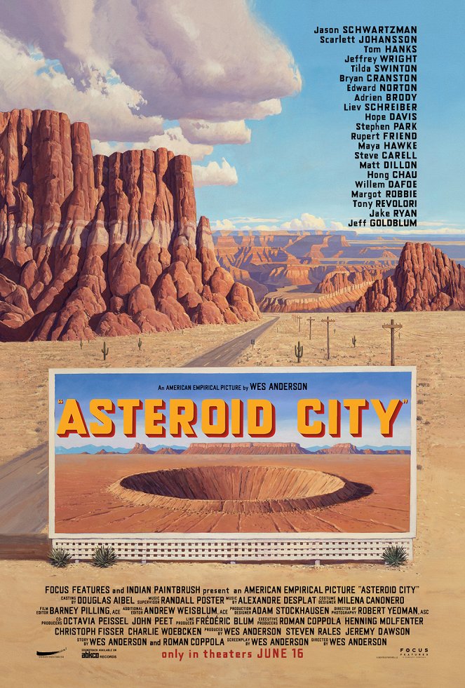 Asteroid City - Plagáty