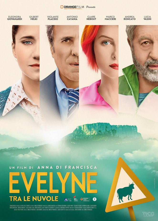 Evelyne tra le nuvole - Affiches