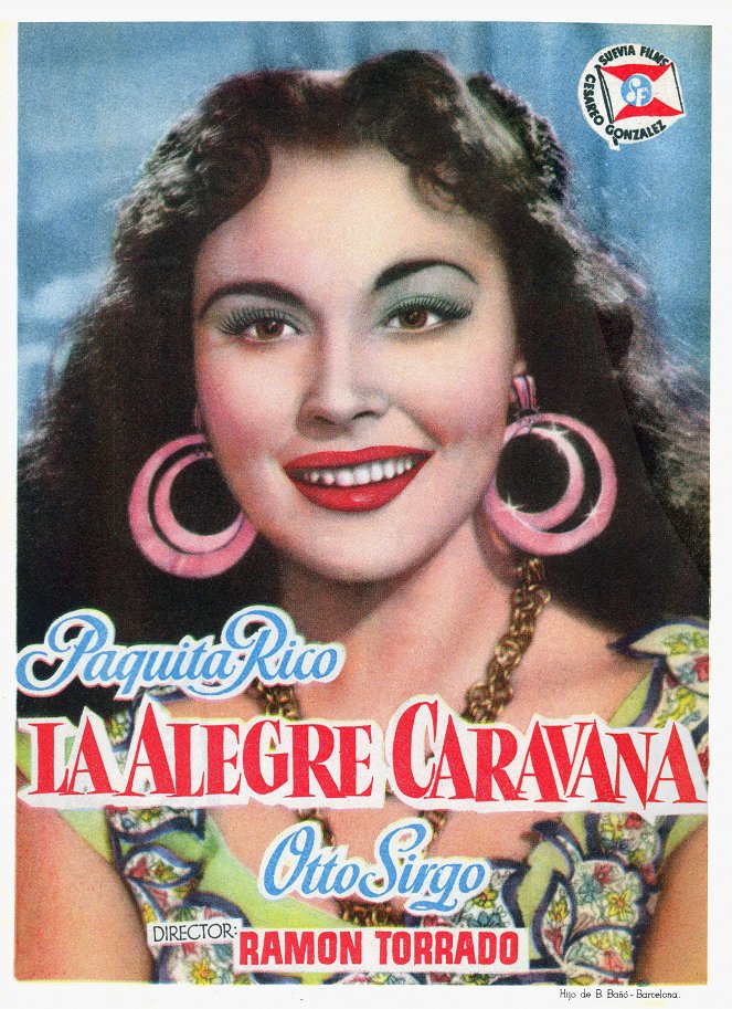La alegre caravana - Plakátok
