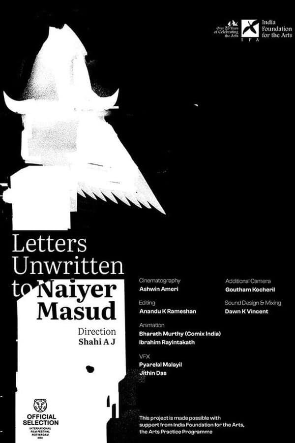 Letters Unwritten to Naiyer Masud - Carteles