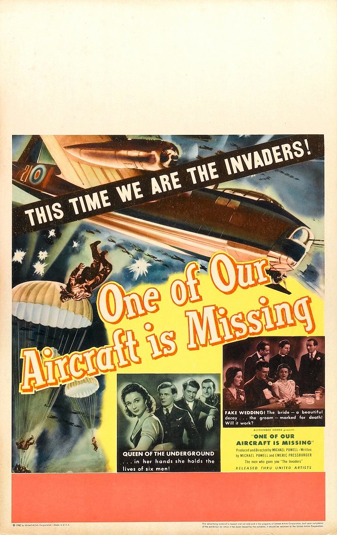 One of Our Aircraft Is Missing - Posters