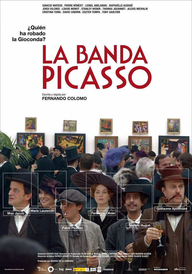 La banda Picasso - Cartazes