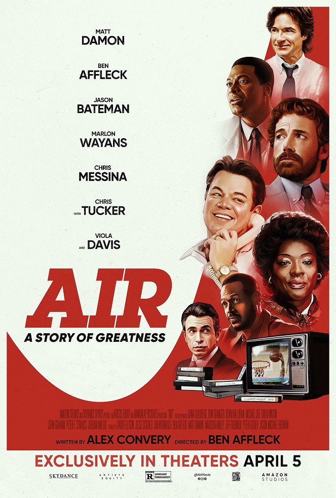 Air: Zrození legendy - Plakáty