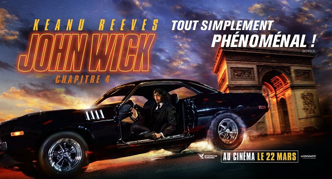 John Wick : Chapitre 4 - Affiches