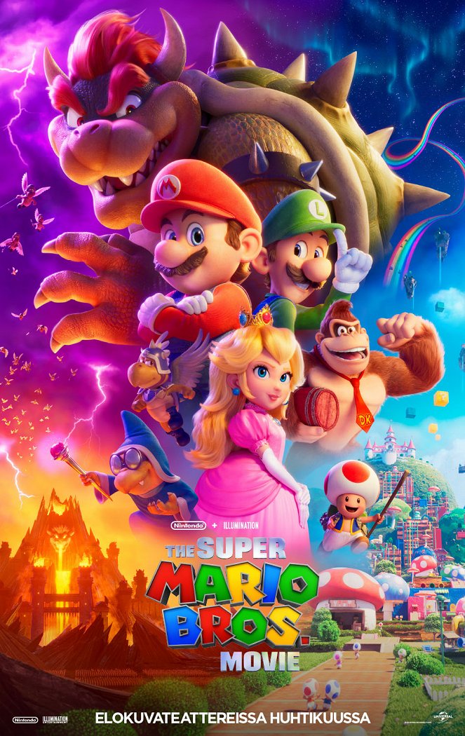 The Super Mario Bros. Movie - Julisteet