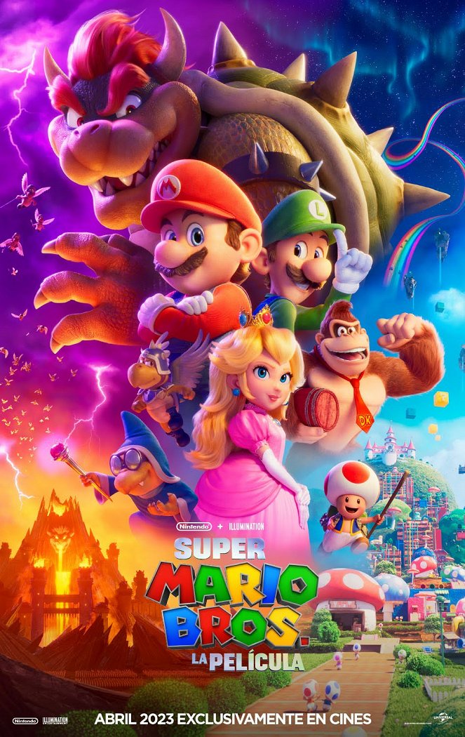 Super Mario Bros: La película - Carteles