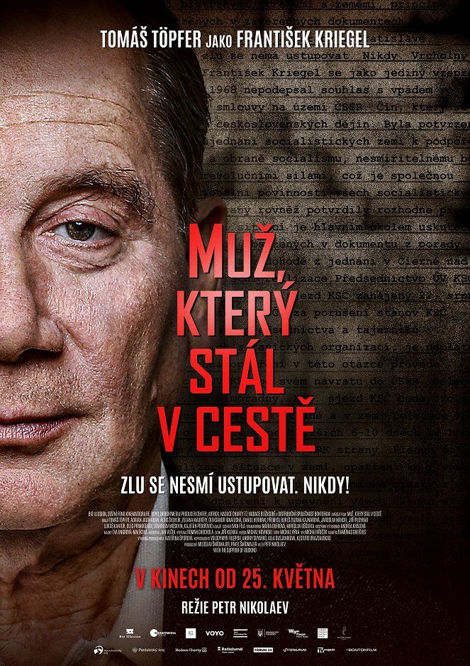 Muž, který stál v cestě - Cartazes