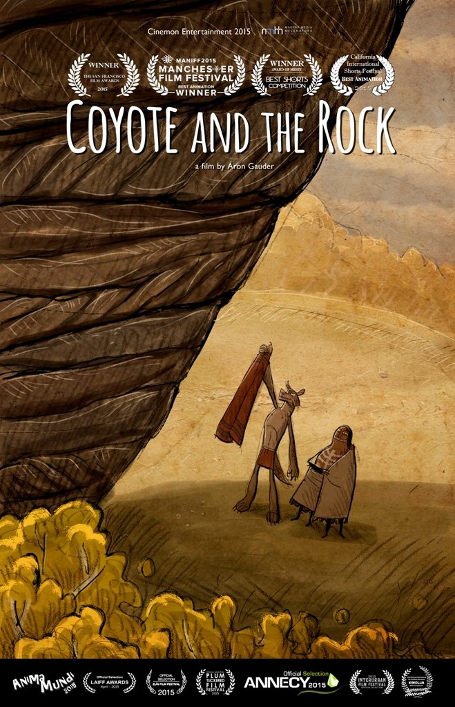 Coyote and the Rock - Posters