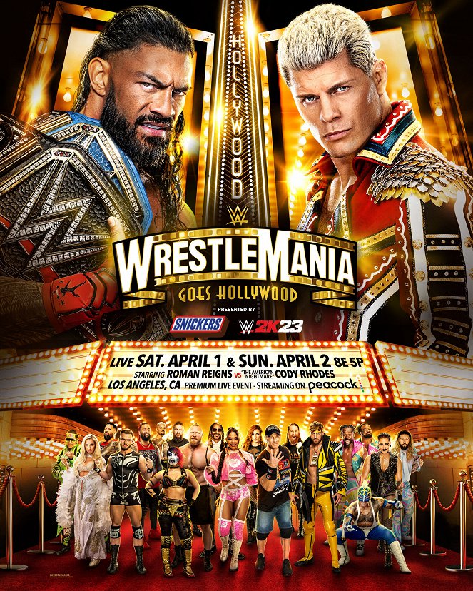 WrestleMania 39 - Plakáty