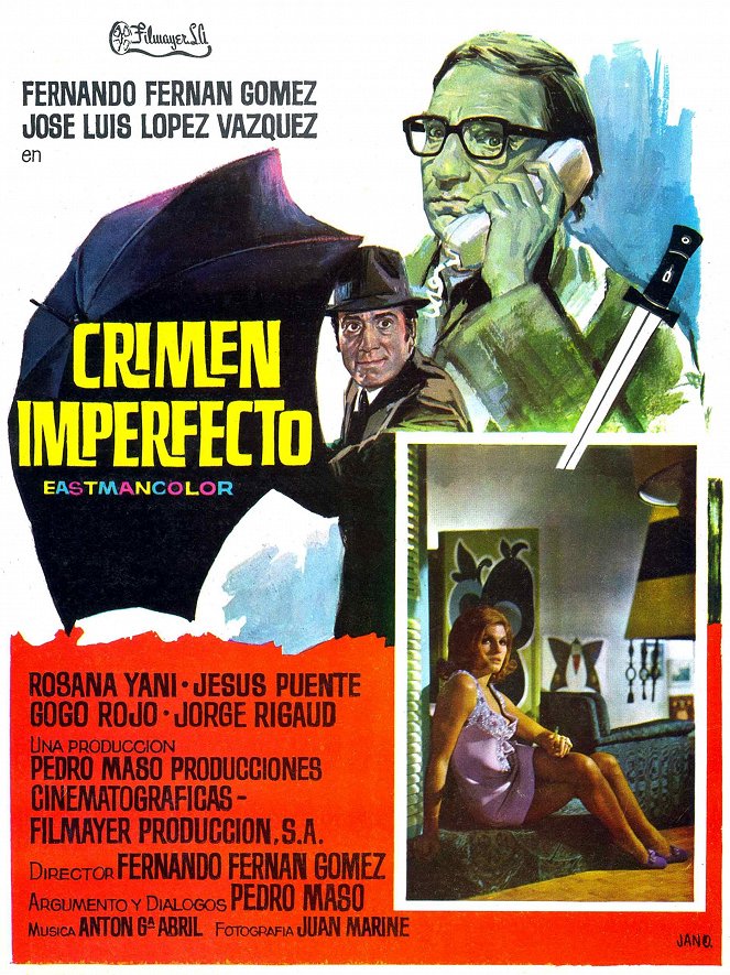 Crimen imperfecto - Plakaty