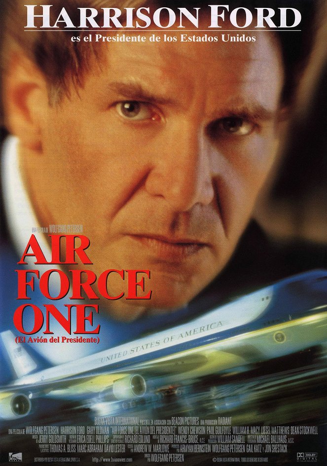 Air Force One (El avión del presidente) - Carteles
