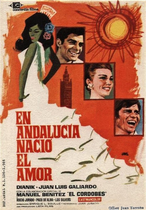 En Andalucía nació el amor - Plakaty
