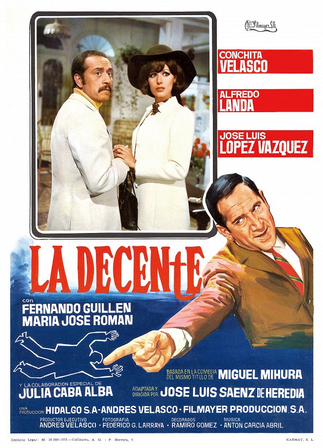 La decente - Plakátok