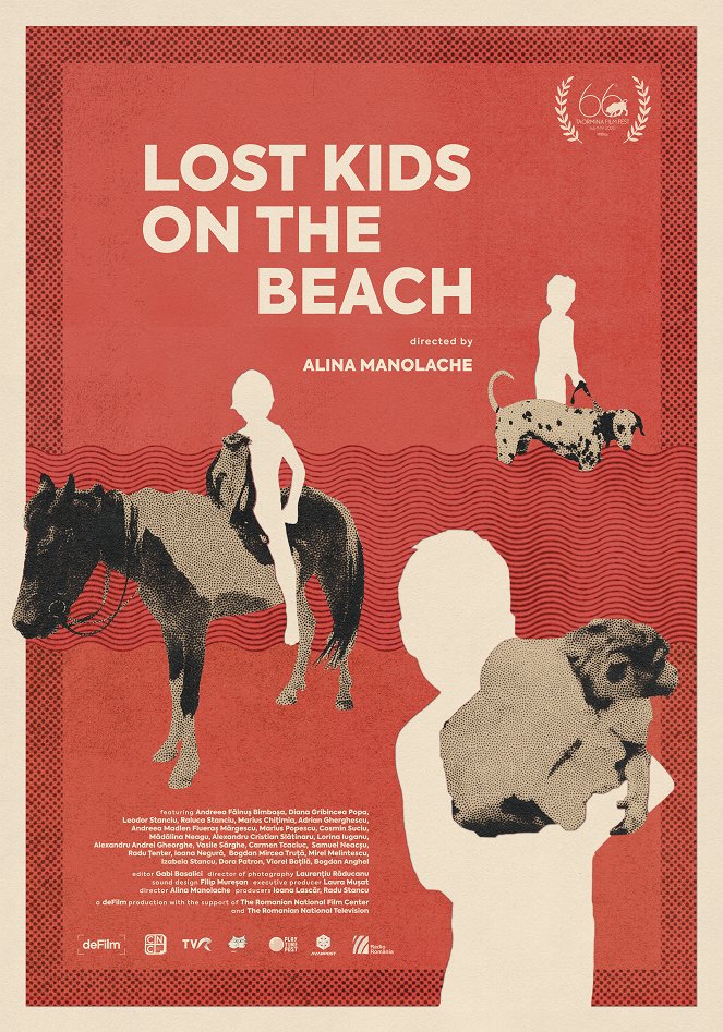 Copii pierduti pe plaja - Cartazes