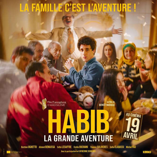 Habib, la grande aventure - Carteles