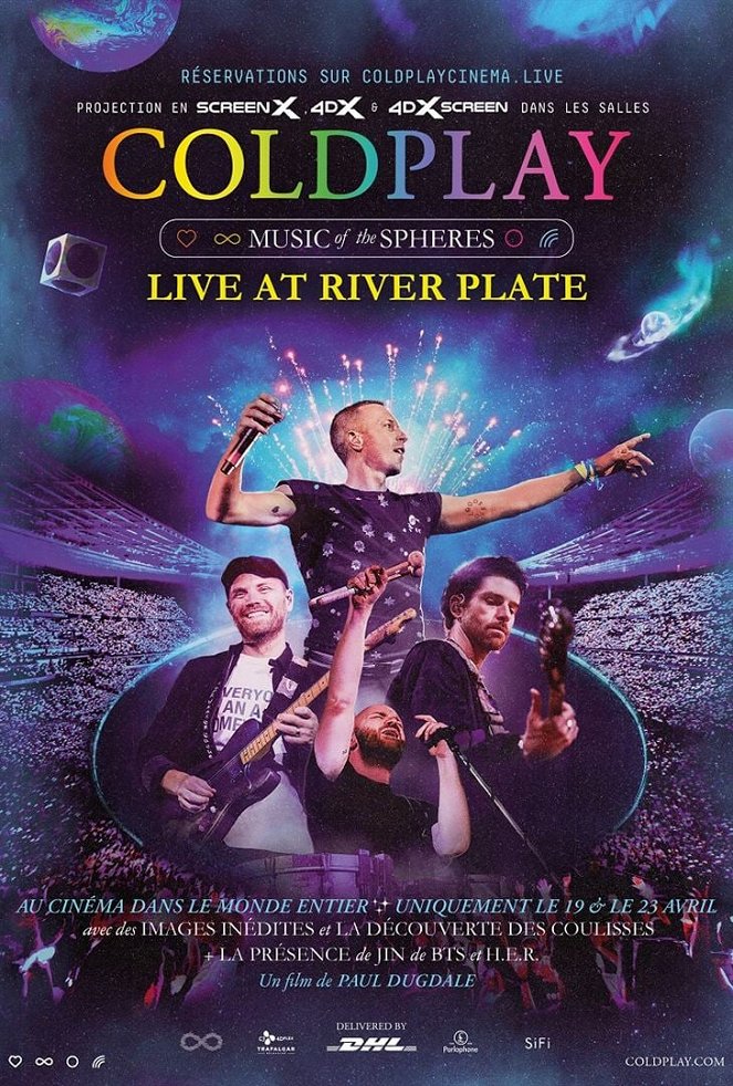 Coldplay - Live At River Plate - Affiches
